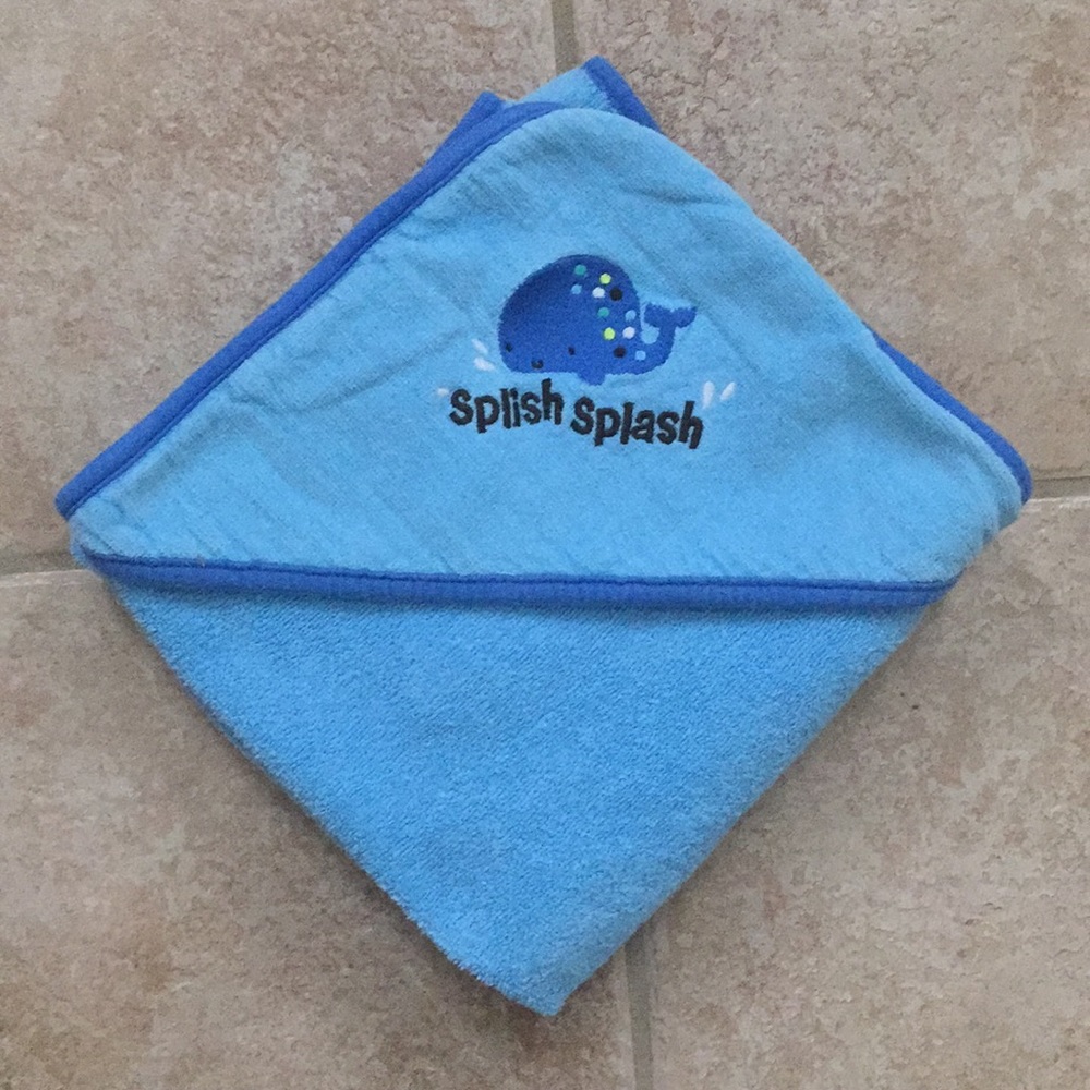 Circo Baby Whale Wrap Around Hooded Towel